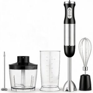5 in 1 Hand Blender 30 Speed Stick Blender